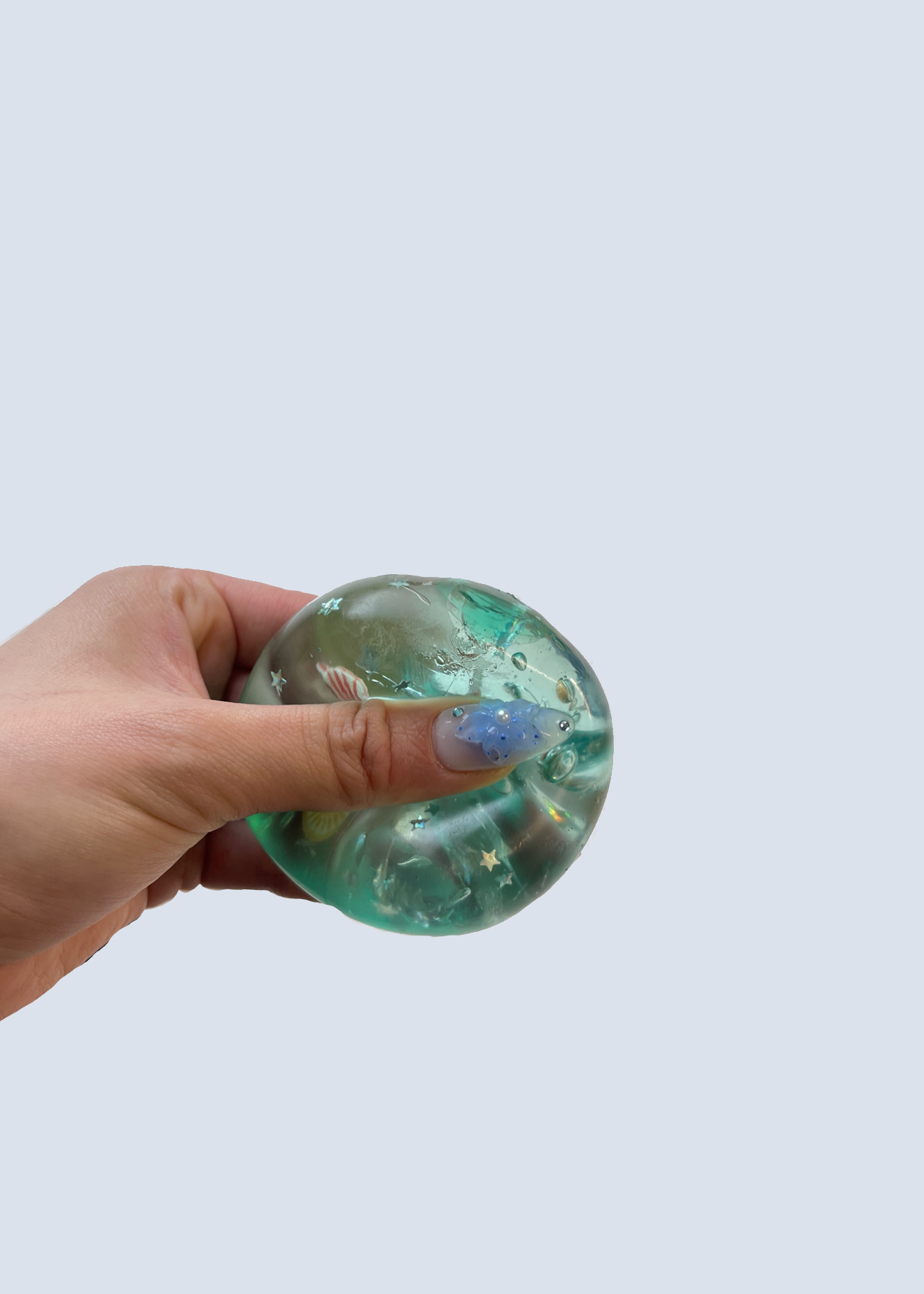Ocean Seashell Squishy Sugar Maltose Cube