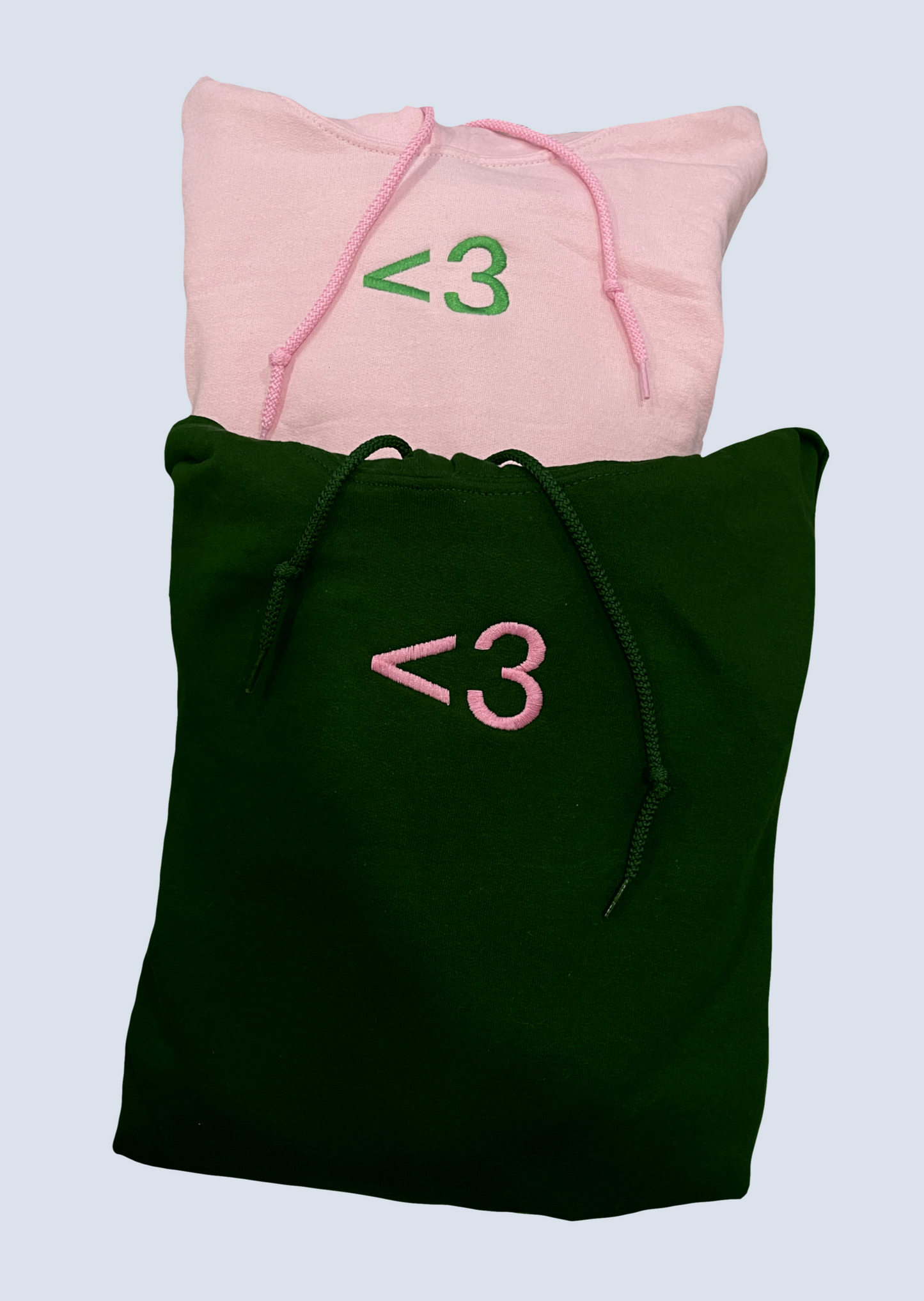 Heart <3 Embroidered Matching Set