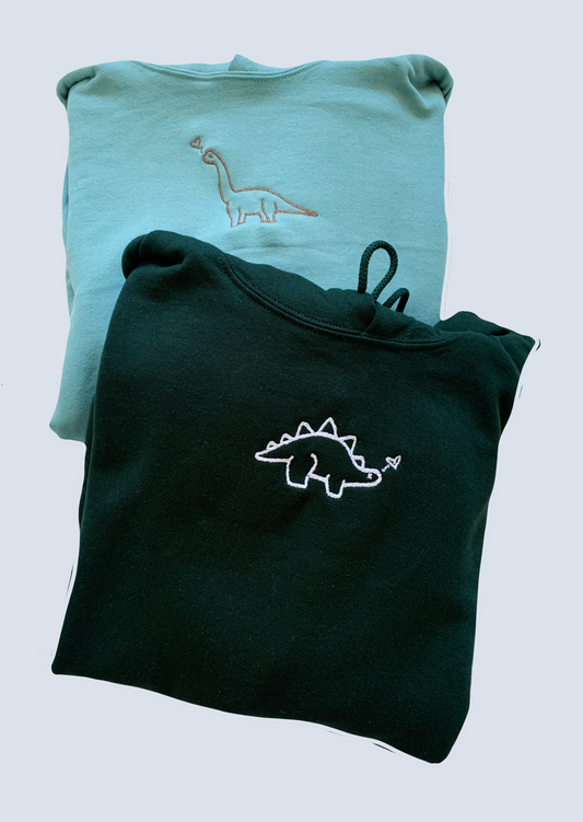 Dinosaurs Embroidered Matching Set