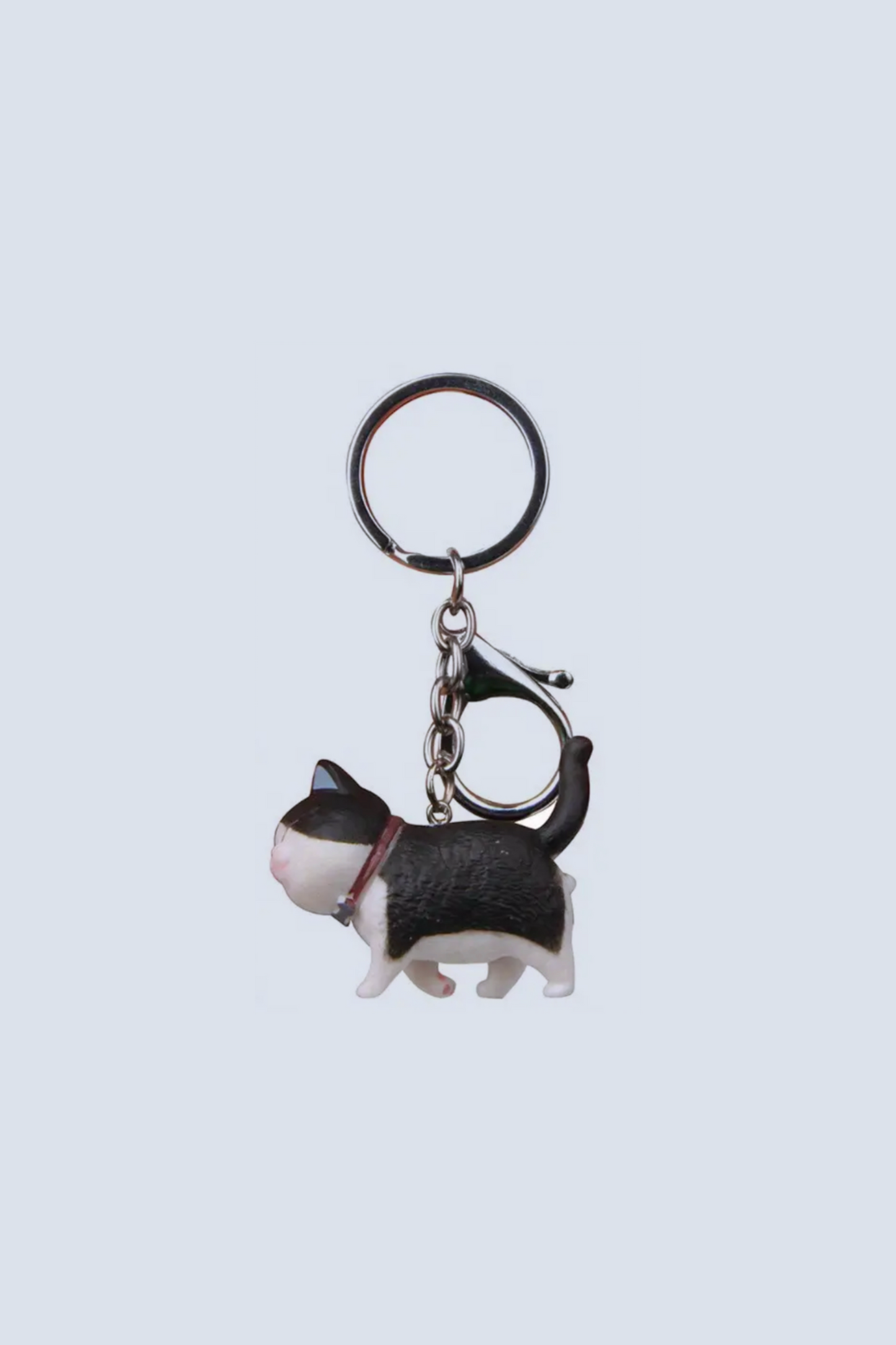 Fat Cat with Balls Keychains