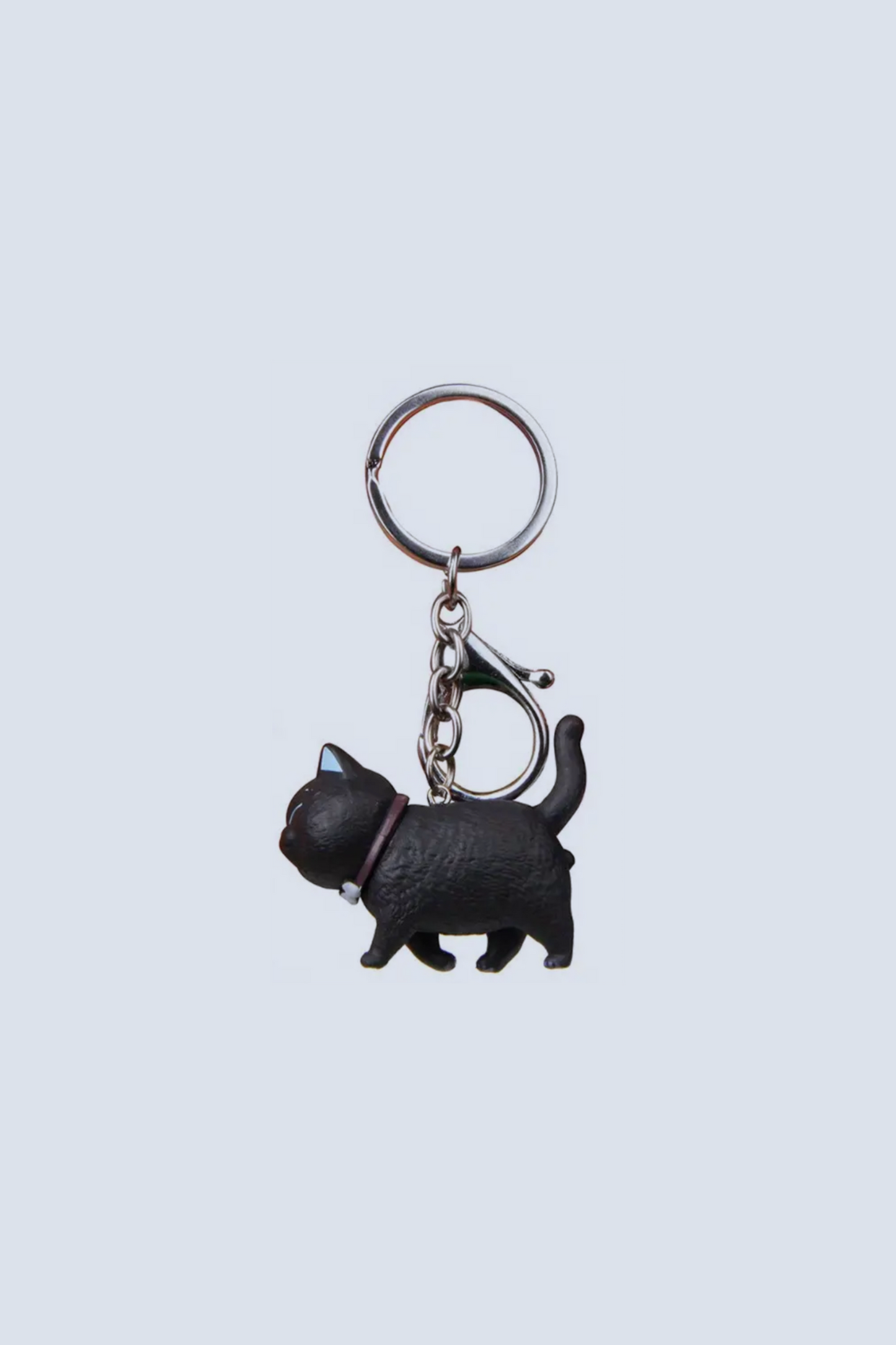 Fat Cat with Balls Keychains