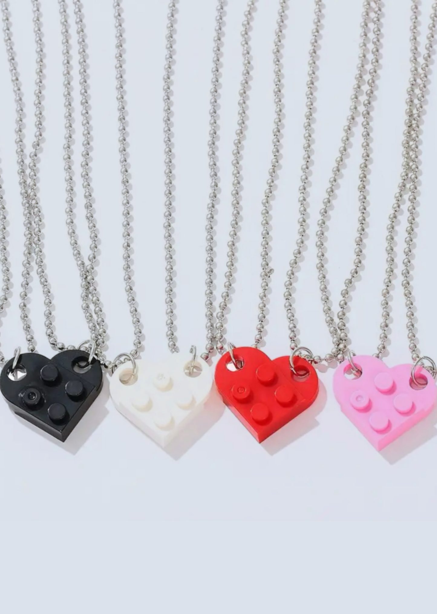 Matching Connecting Brick Necklaces