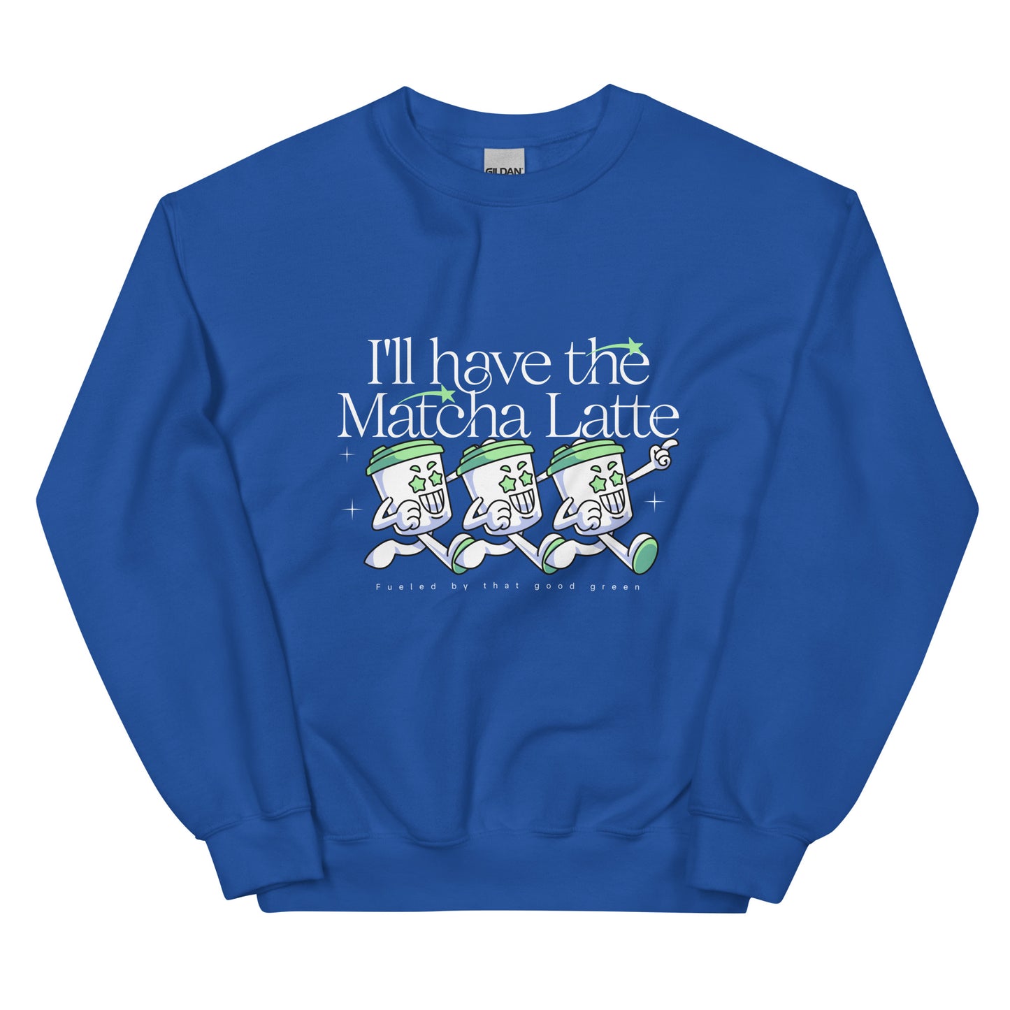 I'll have the Matcha Latte Sweatshirt: Customizable Color