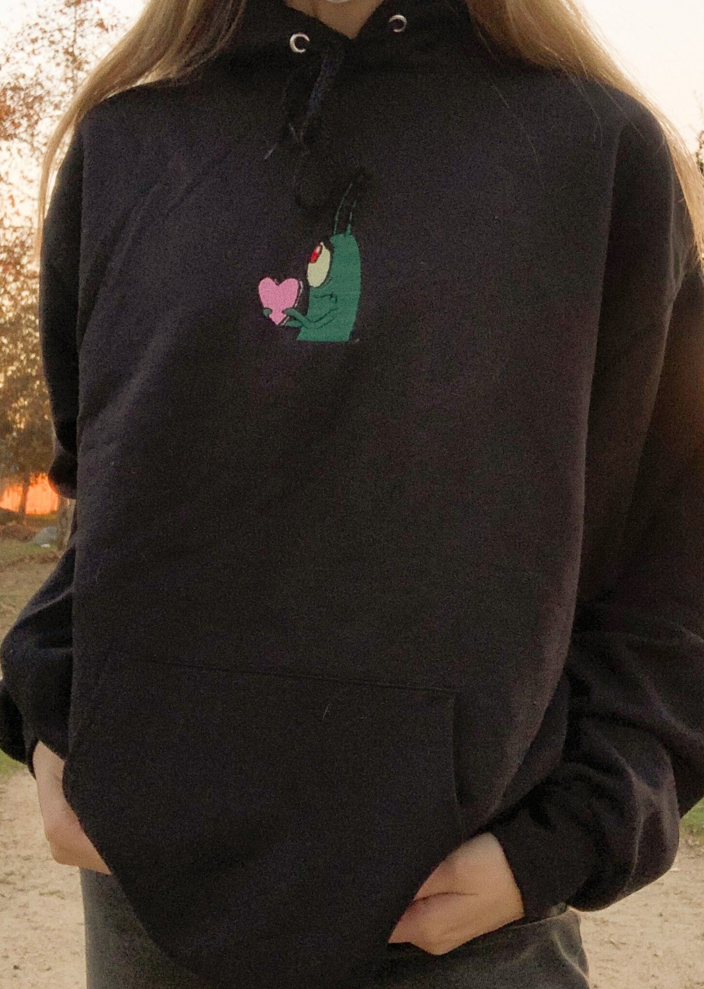 Plankton Heart Embroidery