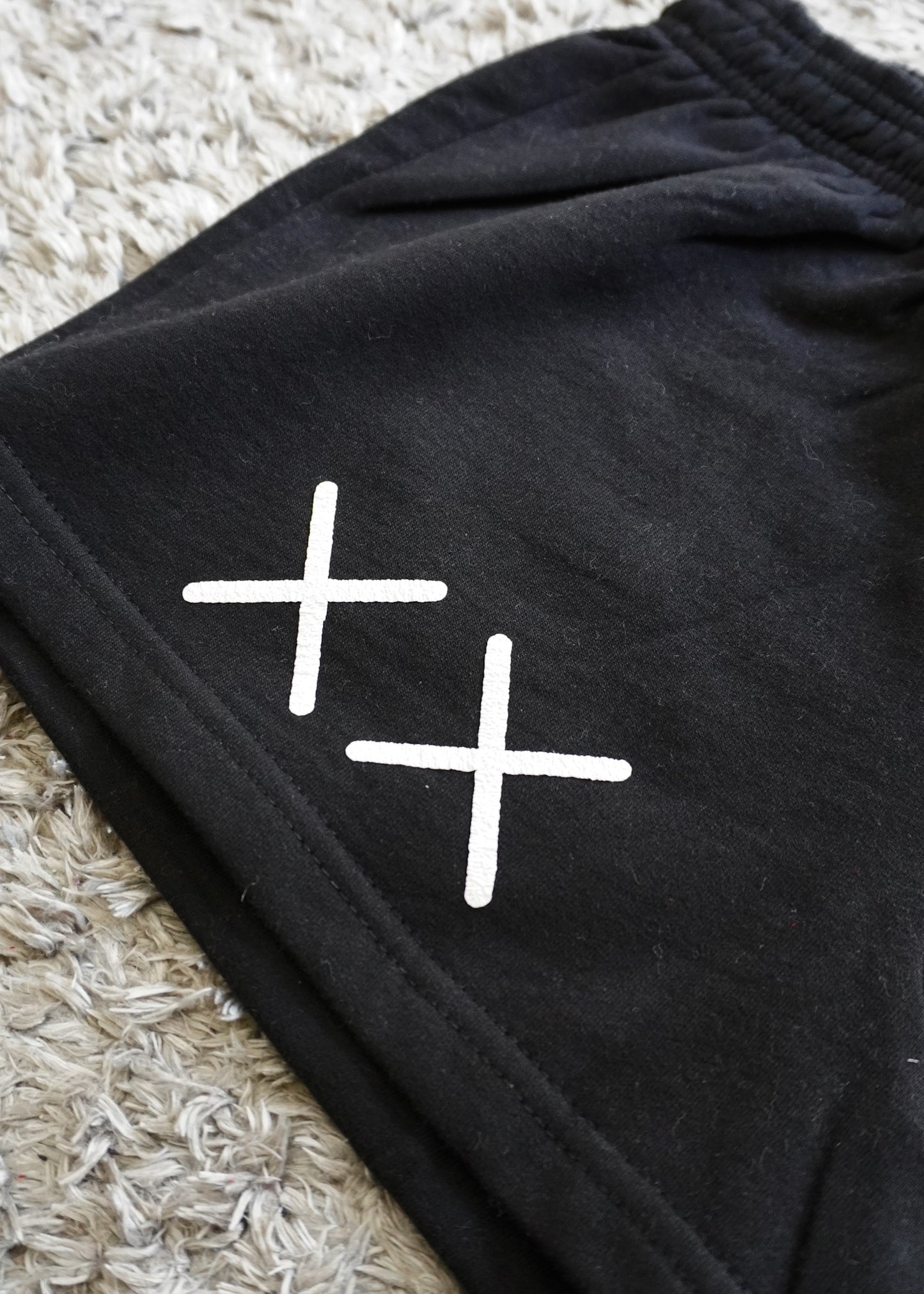 Double XX Printed Sweat Shorts