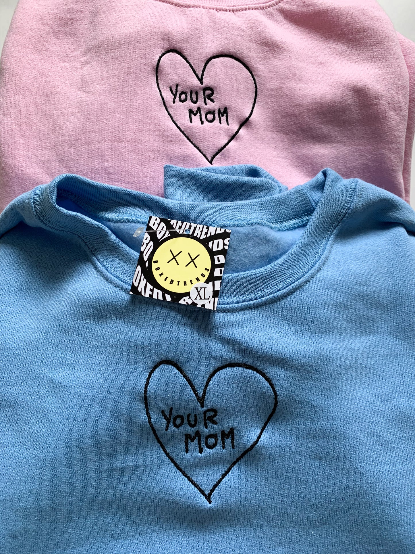 Your Mom Embroidered Matching Set