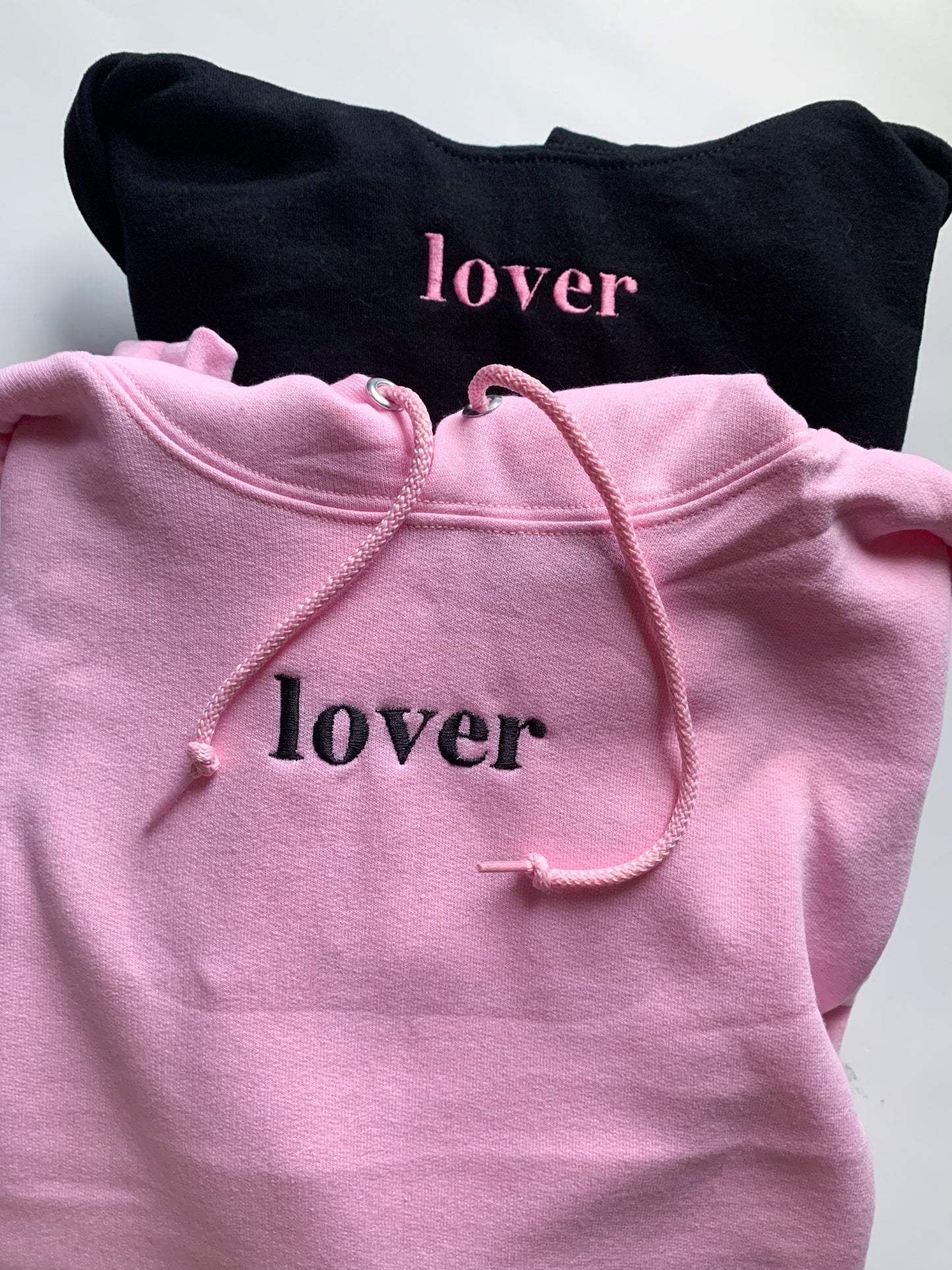 "lover" Embroidered Matching Set