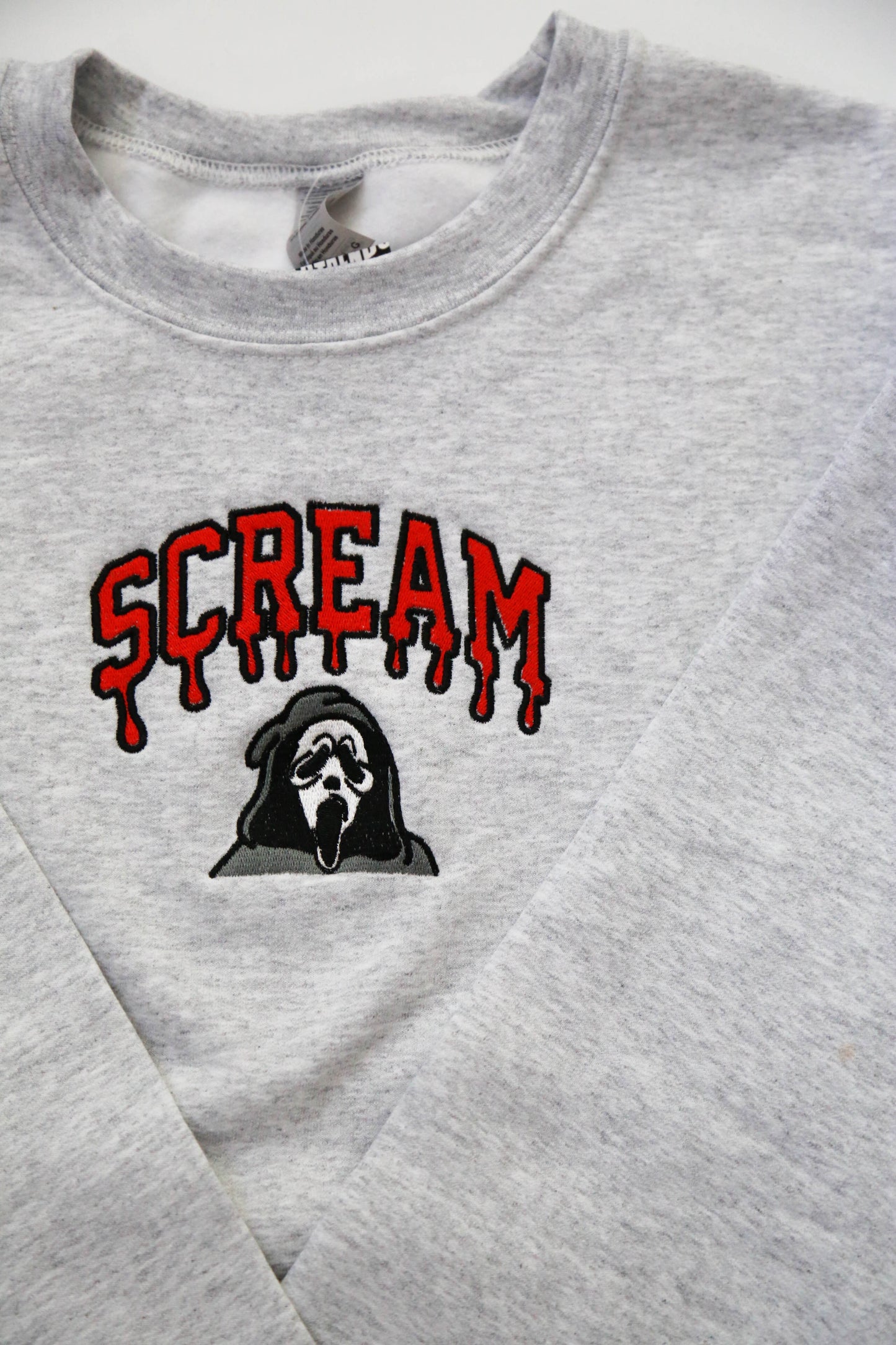 SCREAM Spellout Embroidery