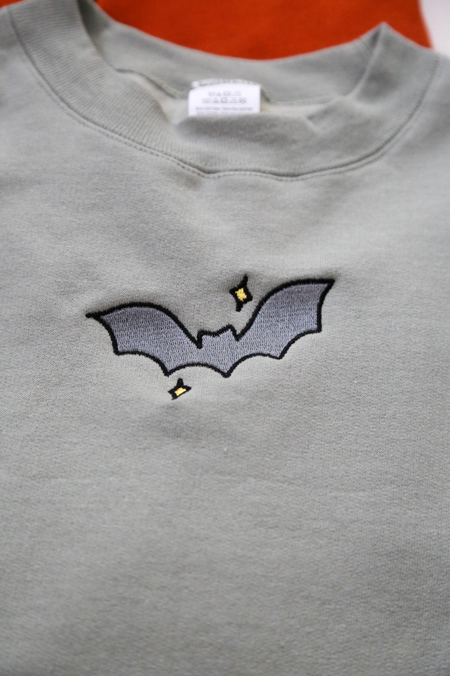 Flying Bat Embroidered Matching Set