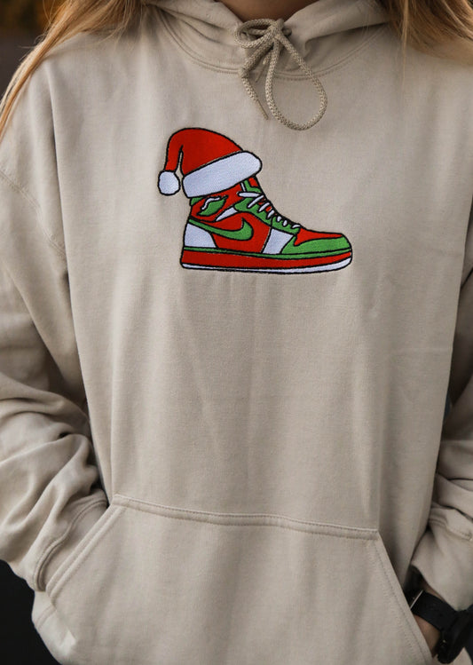 Christmas Sneaker Embroidery