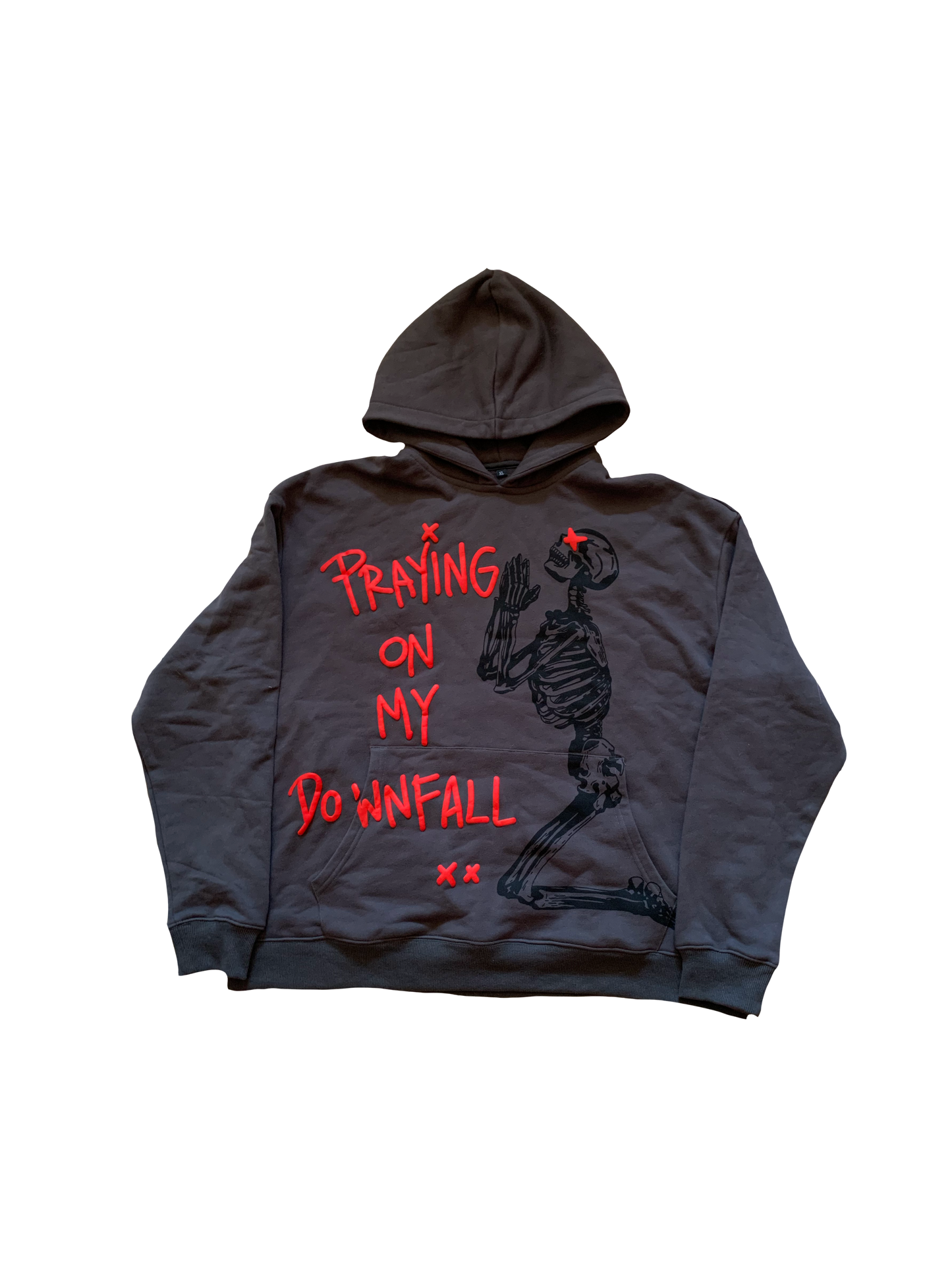 Afterlife Puff Print Hoodie, Heavy Weight