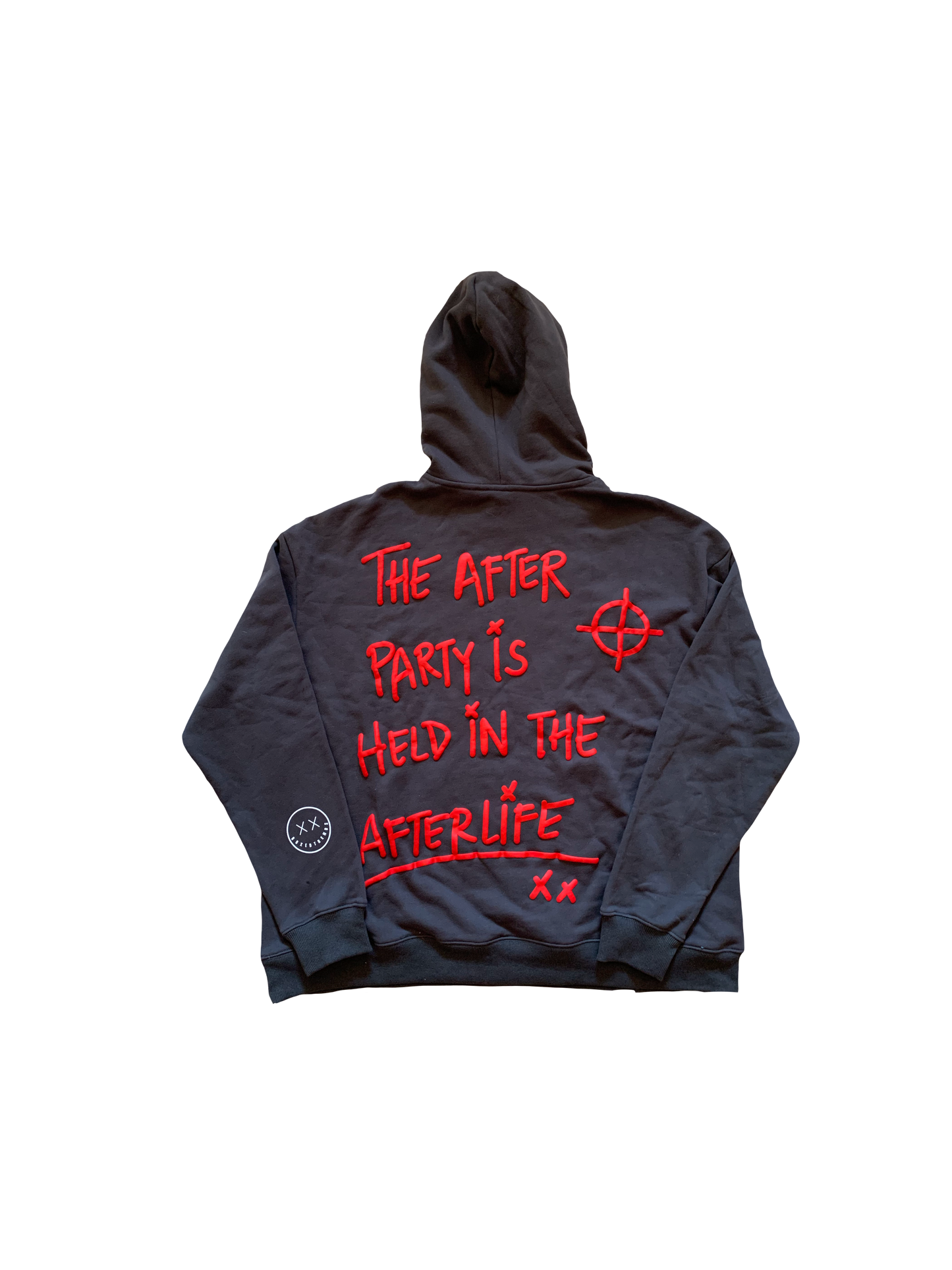 Afterlife Puff Print Hoodie, Heavy Weight