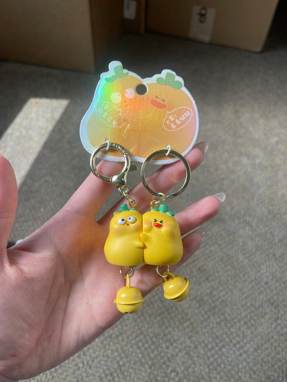 Magnetic Animal Matching Hugging Keychains