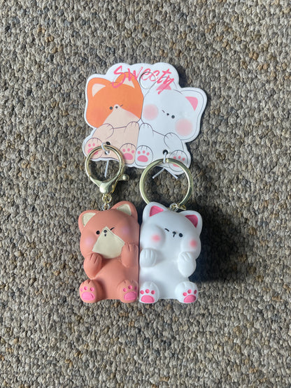 Magnetic Animal Matching Hugging Keychains
