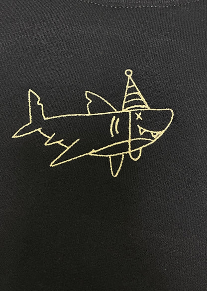 Party Shark Embroidery