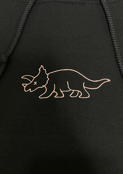 Triceratops Embroidery