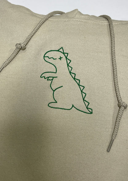 T-Rex Dinosaur Embroidery