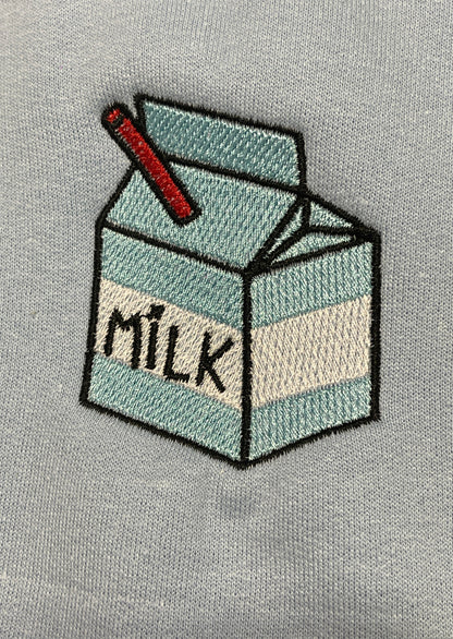 Milk Carton Embroidery