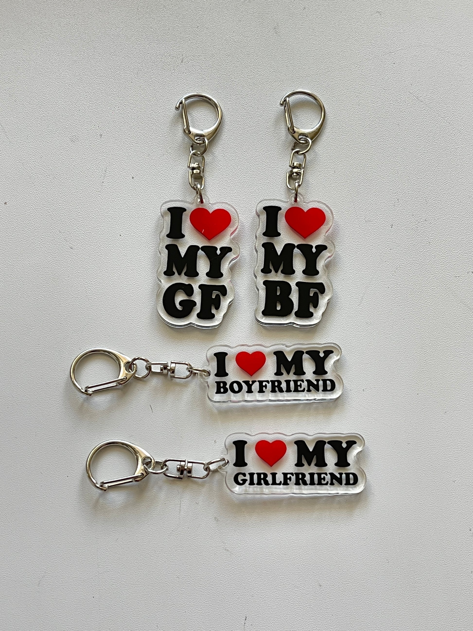 Your Boyfriend Keyring For Bf I Love My Hot Boyfriend Girlfriend