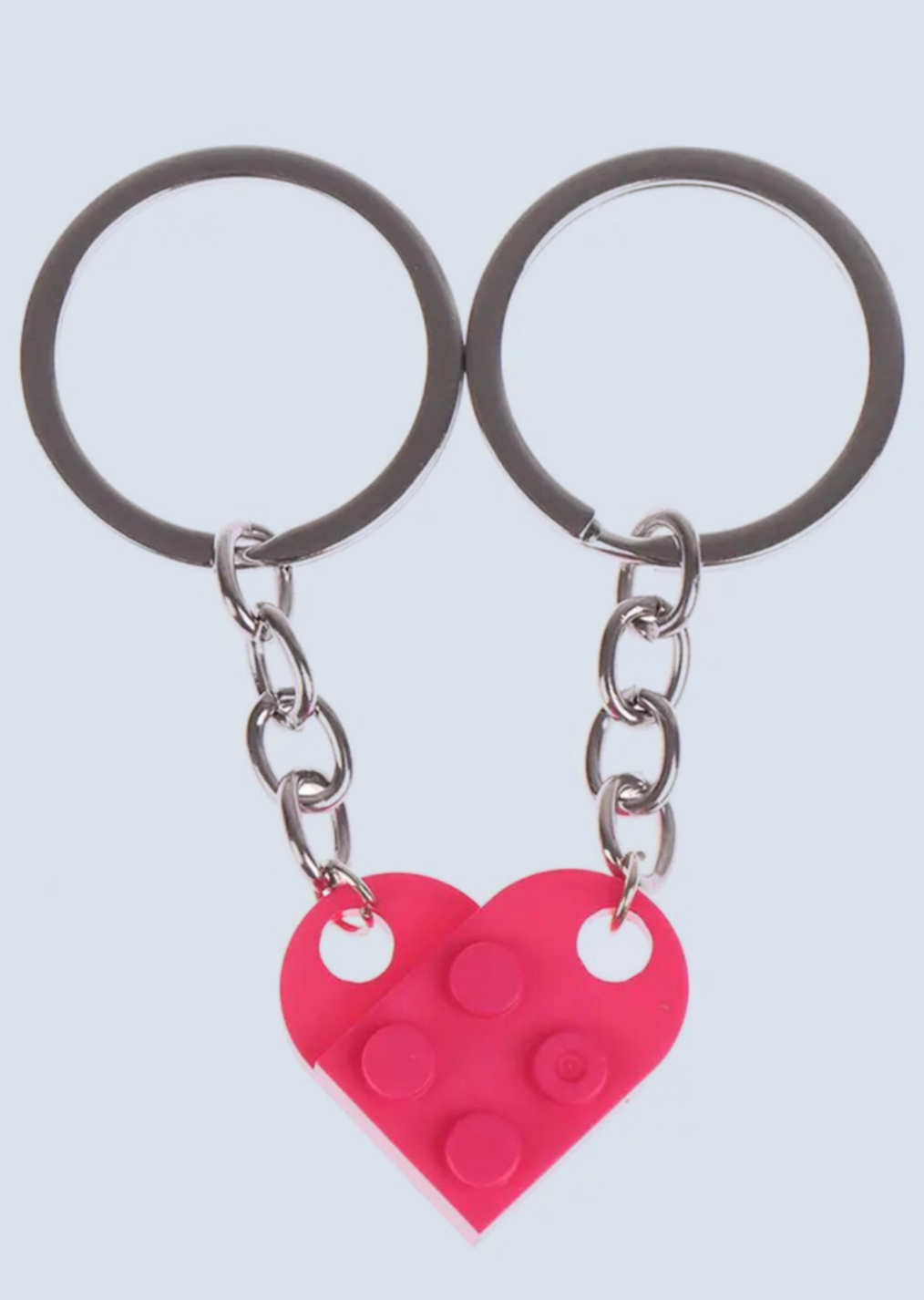 Matching Connecting Brick Keychains