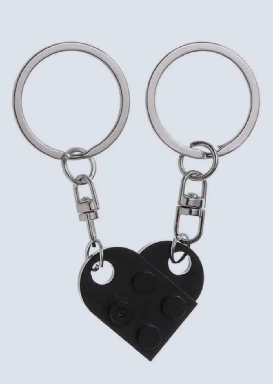 Matching Connecting Brick Keychains