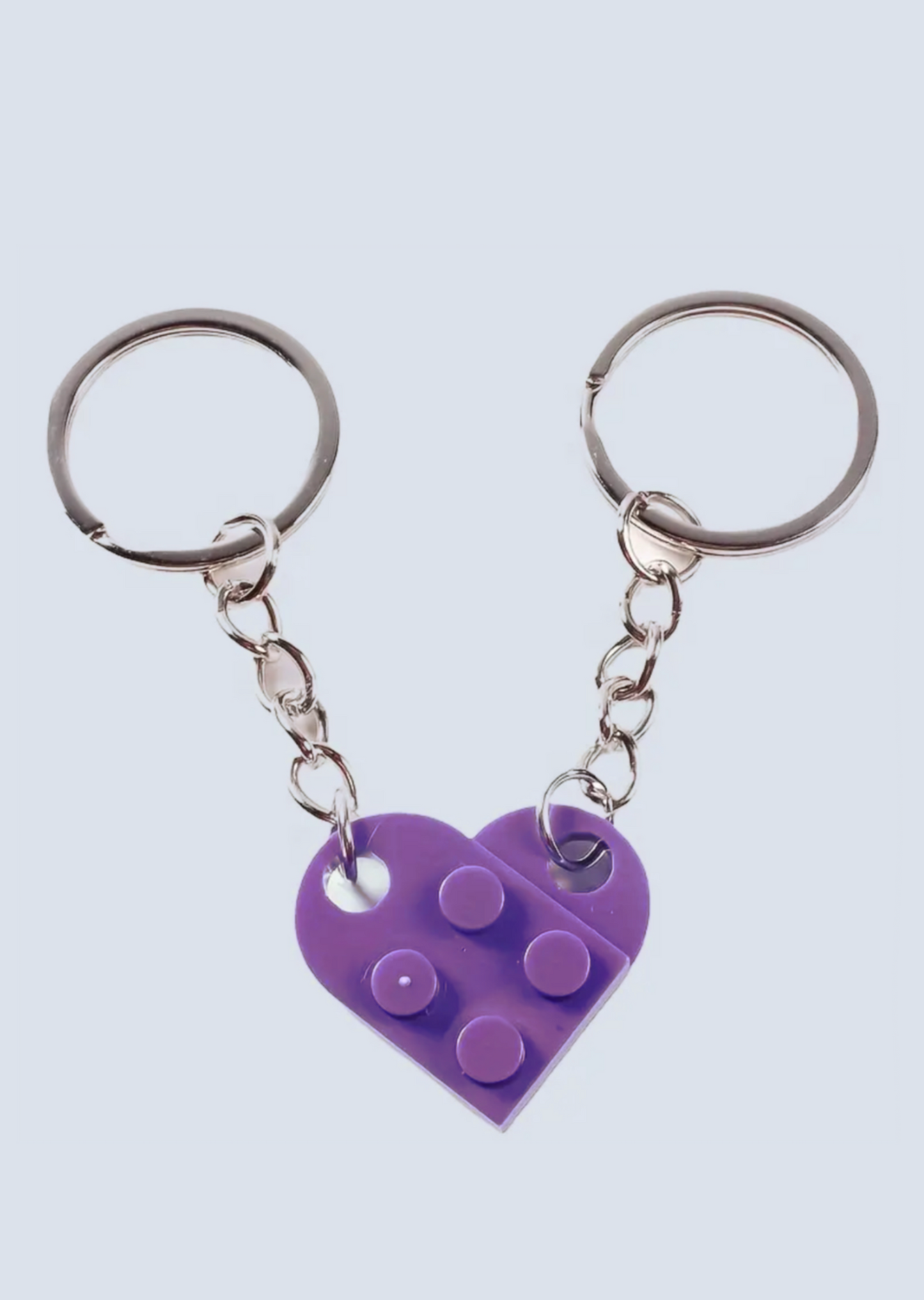 Matching Connecting Brick Keychains