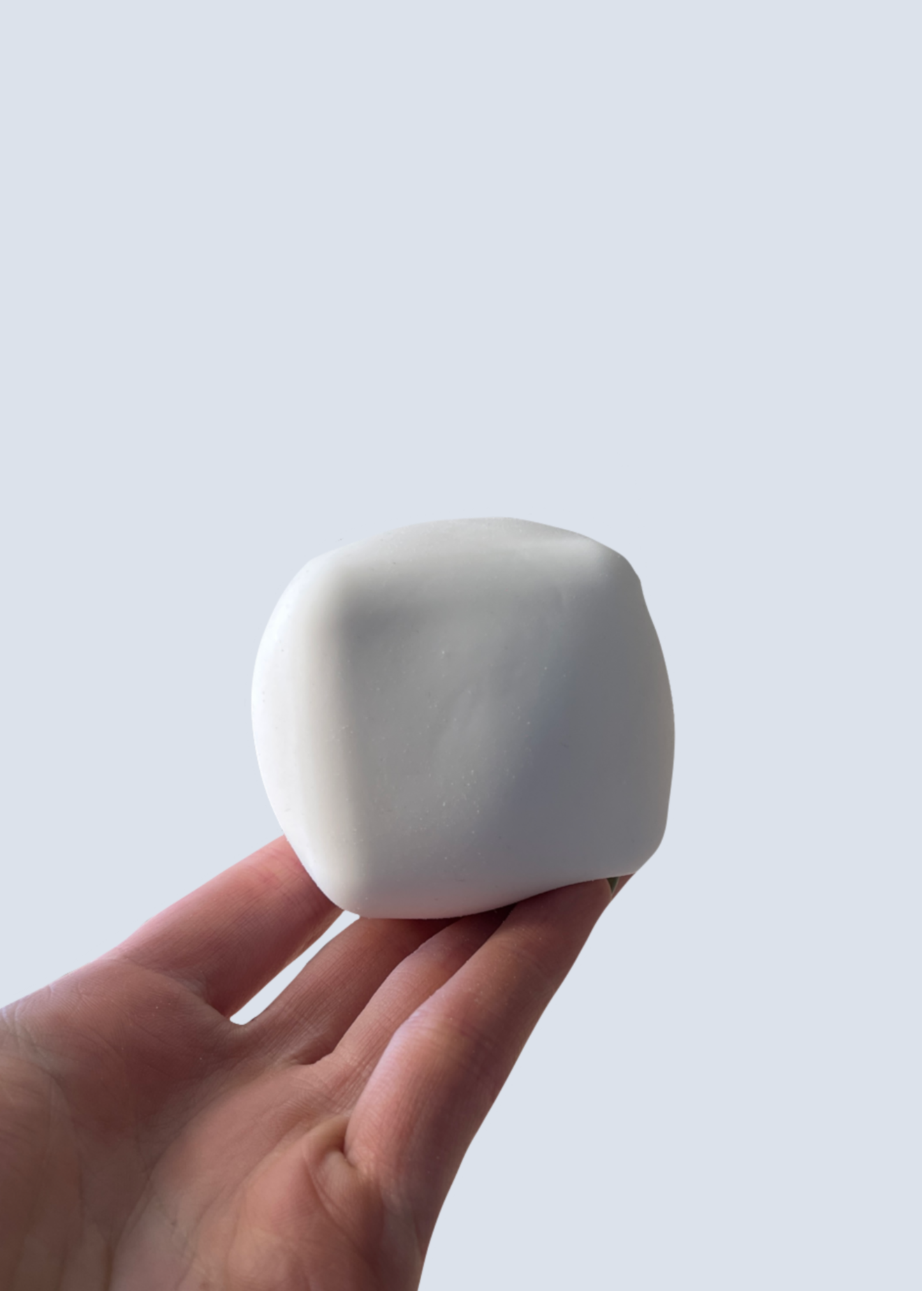 White Marshmallow Mochi Stress Ball Sensory Toy