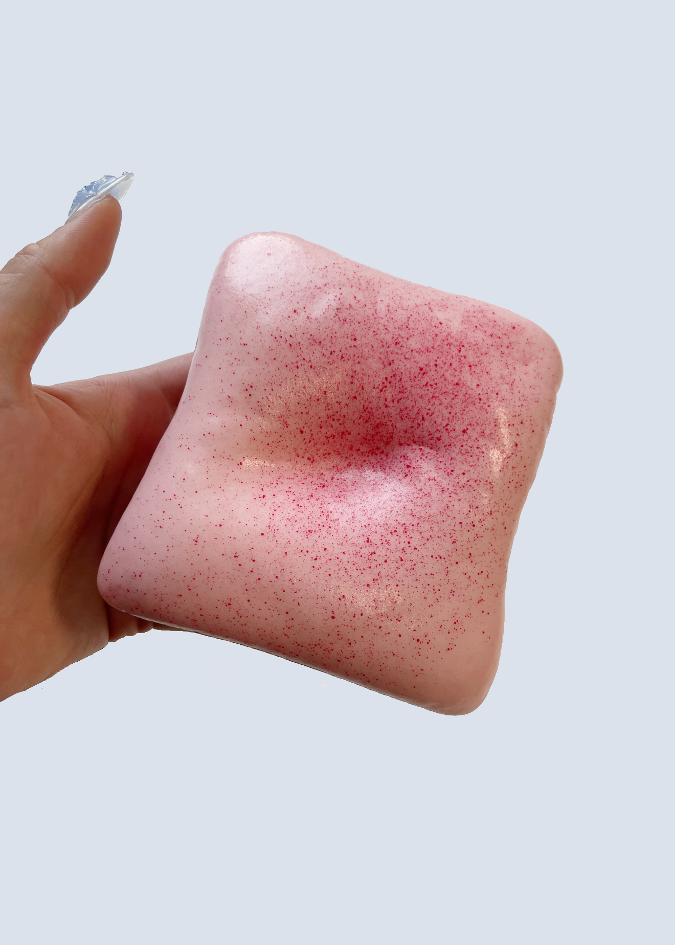 Strawberry Squishy Sweet Bread Slow Rise