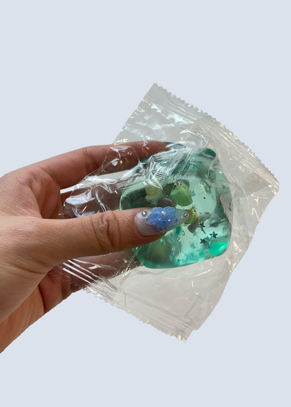 Ocean Seashell Squishy Sugar Maltose Cube