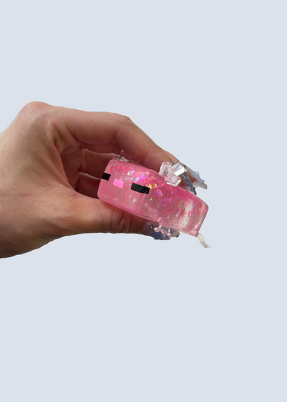 Squishy Pig Bubble Keychain Fidget Stress Toy