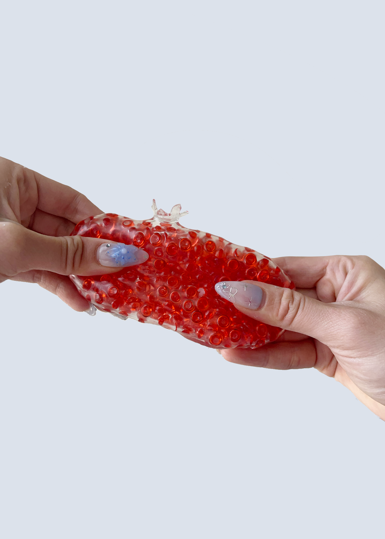 Slushy Bead Pomegranate Squishy Stress Ball