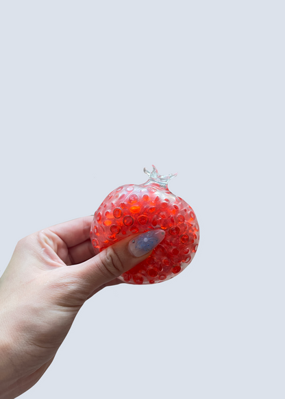 Slushy Bead Pomegranate Squishy Stress Ball
