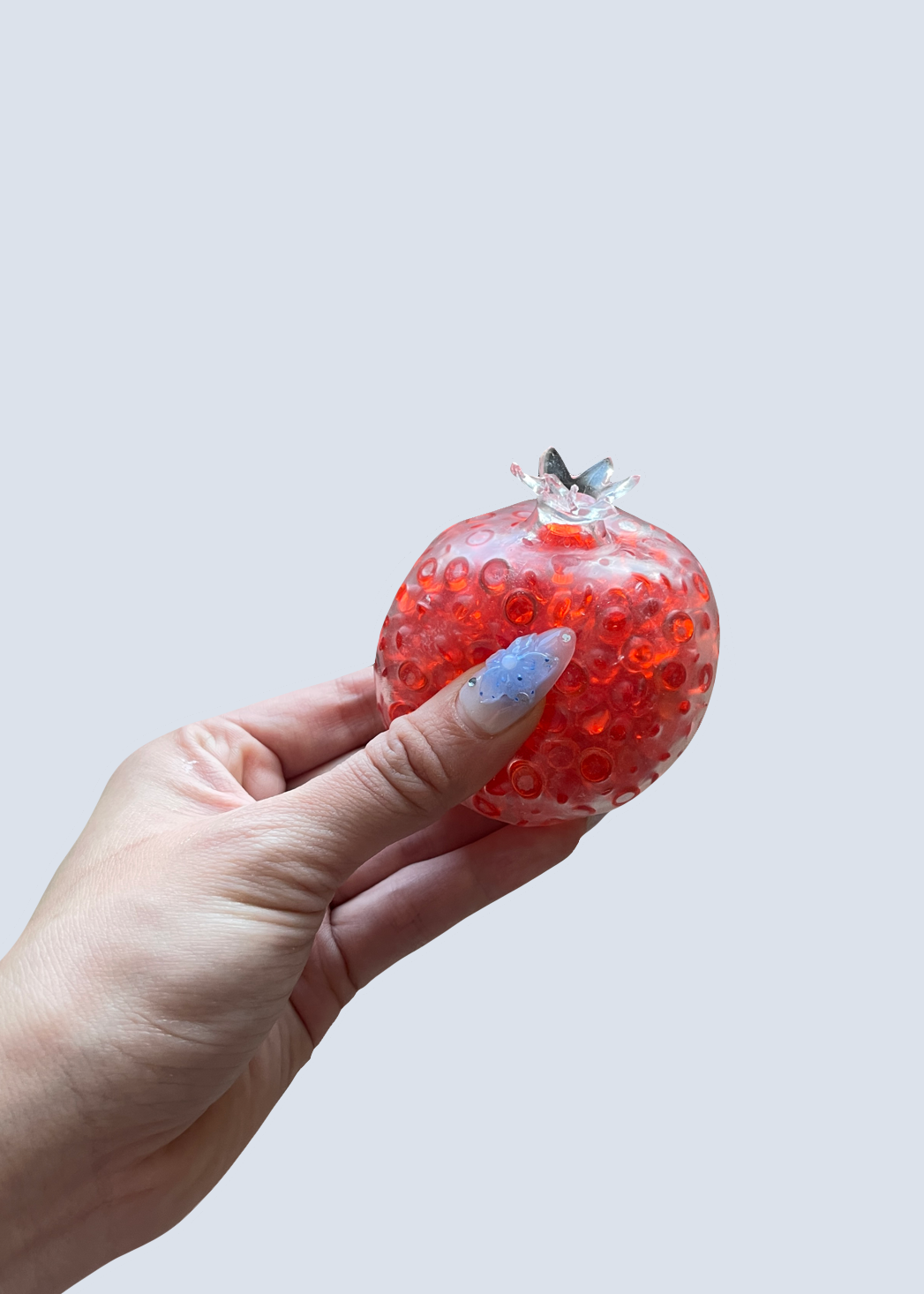 Slushy Bead Pomegranate Squishy Stress Ball