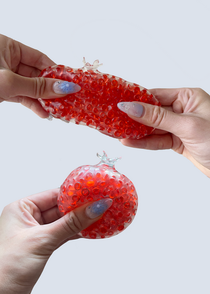 Slushy Bead Pomegranate Squishy Stress Ball