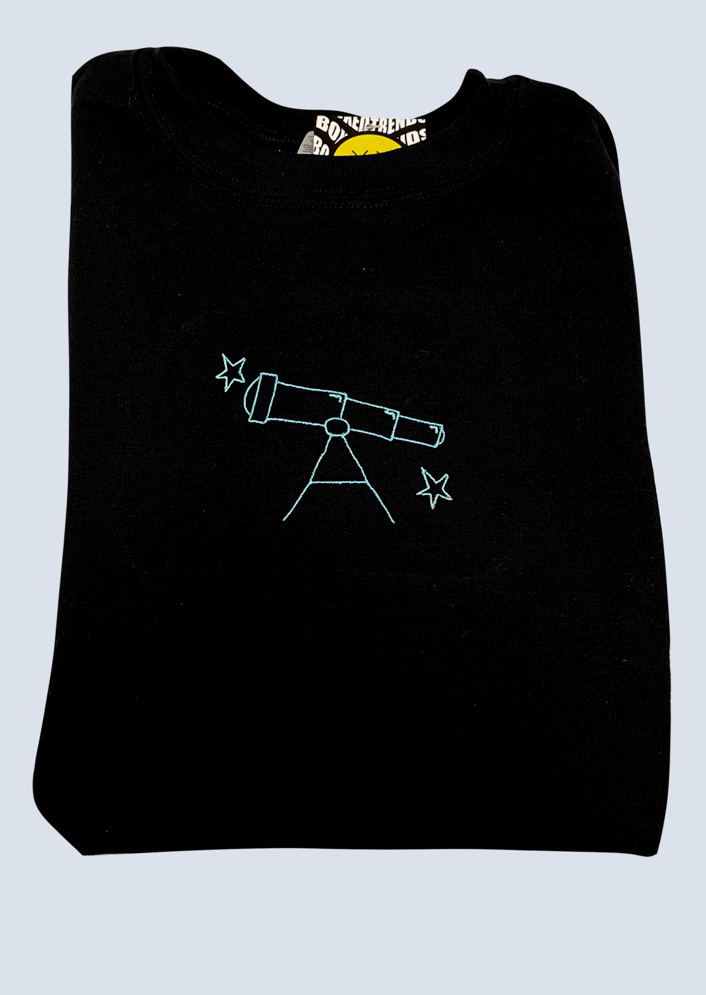 Telescope and Constellation Big Dipper Star Embroidered Matching Set