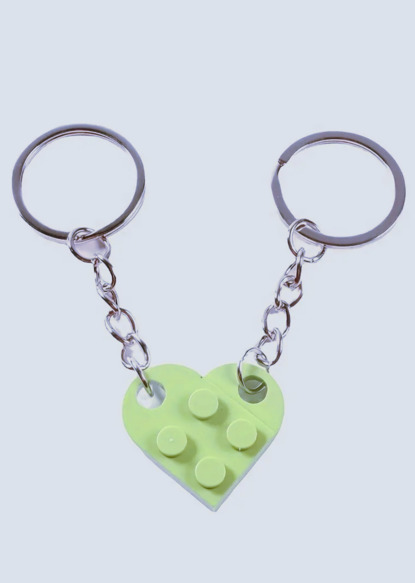 Matching Connecting Brick Keychains