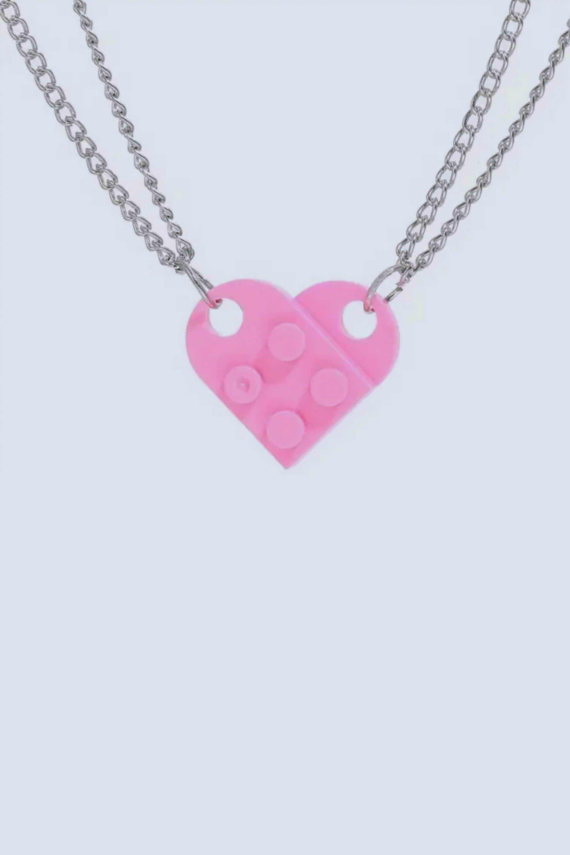Pink Lego Heart Necklace LEGO DOTS: Jewelry Box Pre Hearts, Pink