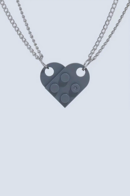 Matching Connecting Brick Necklaces