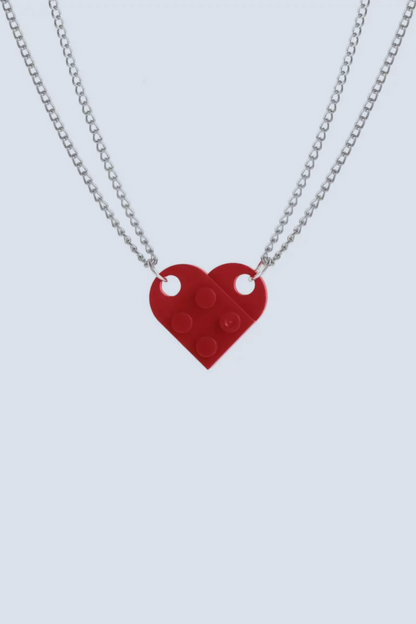 Matching Connecting Brick Necklaces