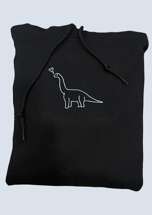 Long Neck Dino Embroidery