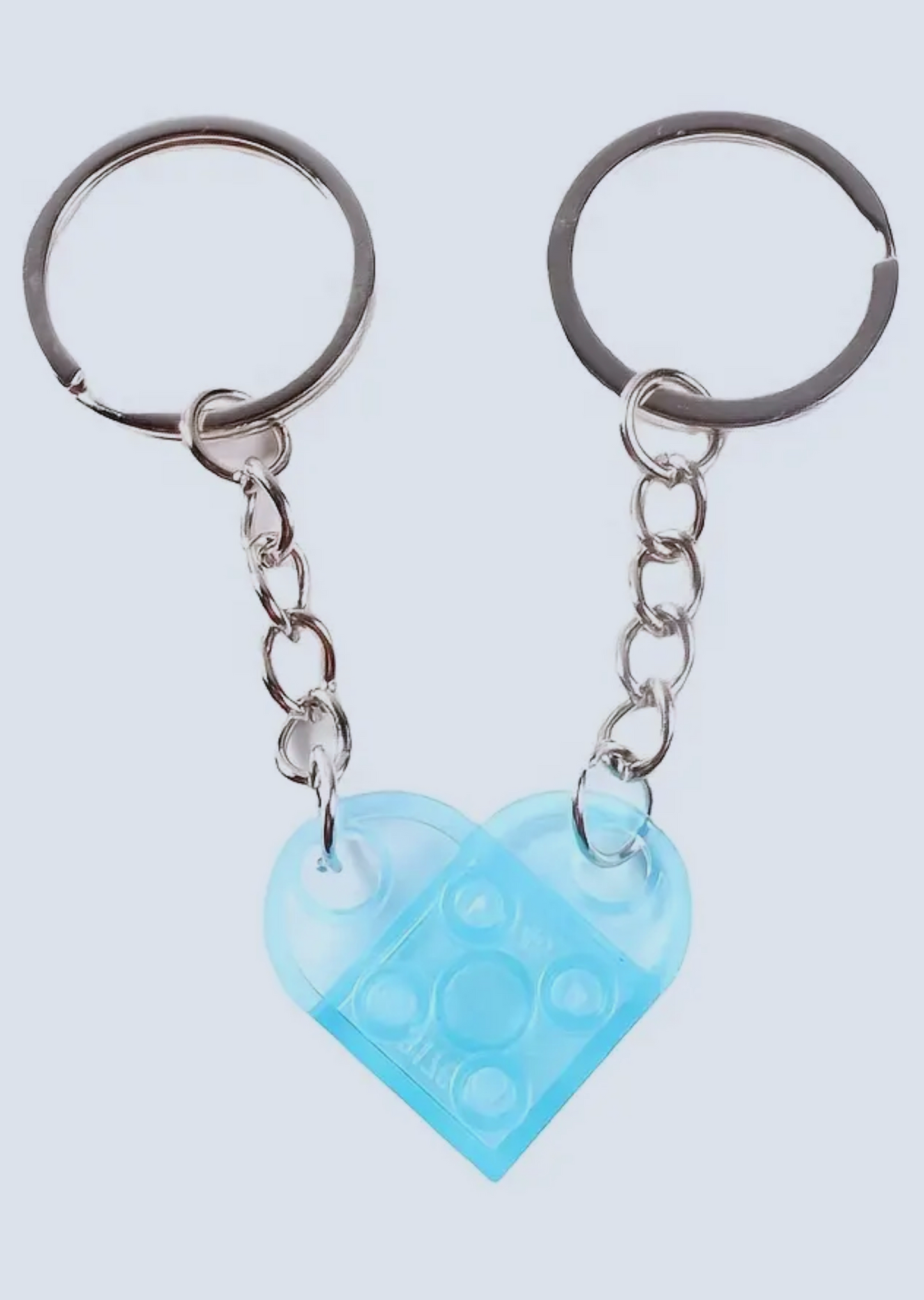 Matching Connecting Brick Keychains