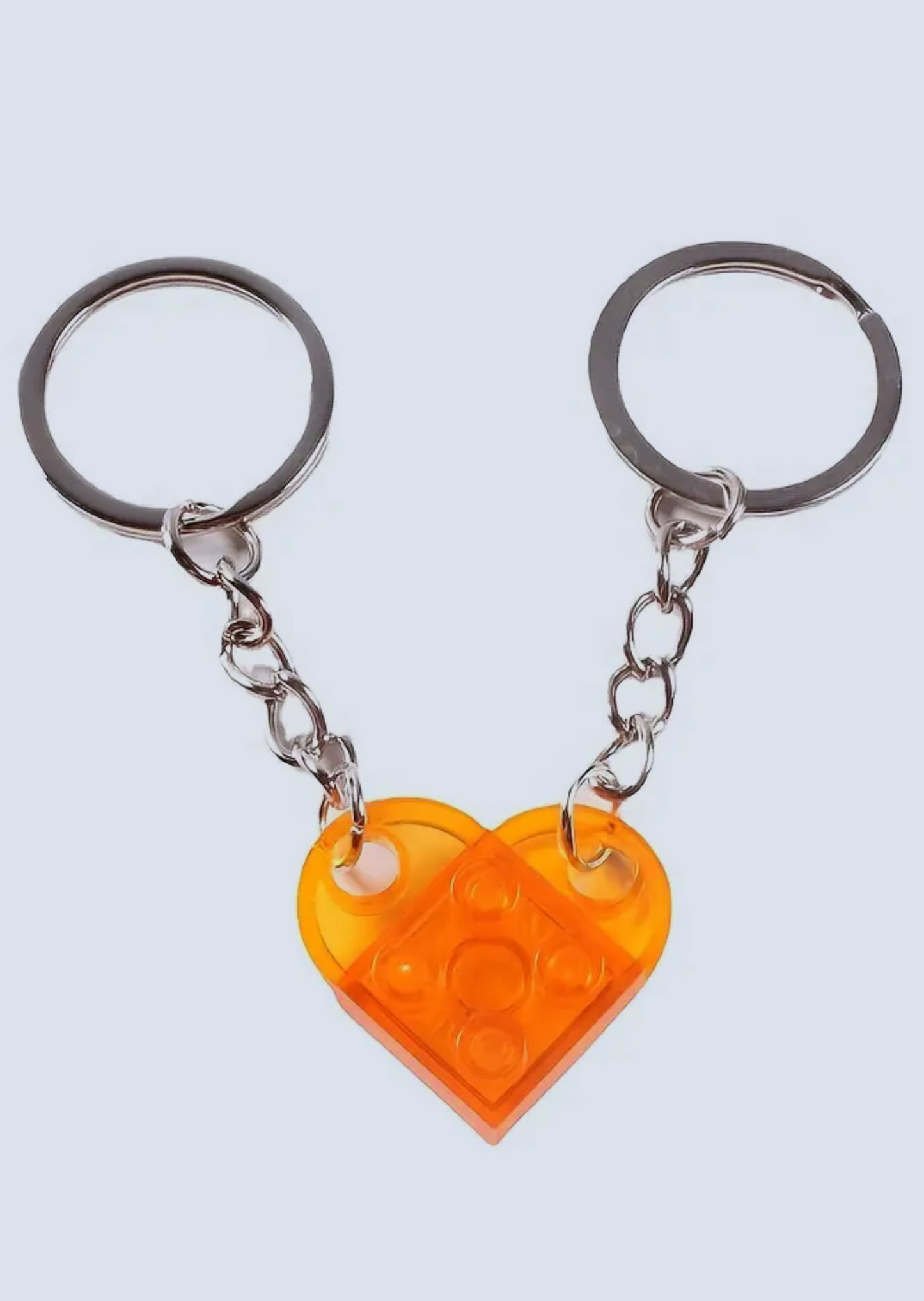 Matching Connecting Brick Keychains
