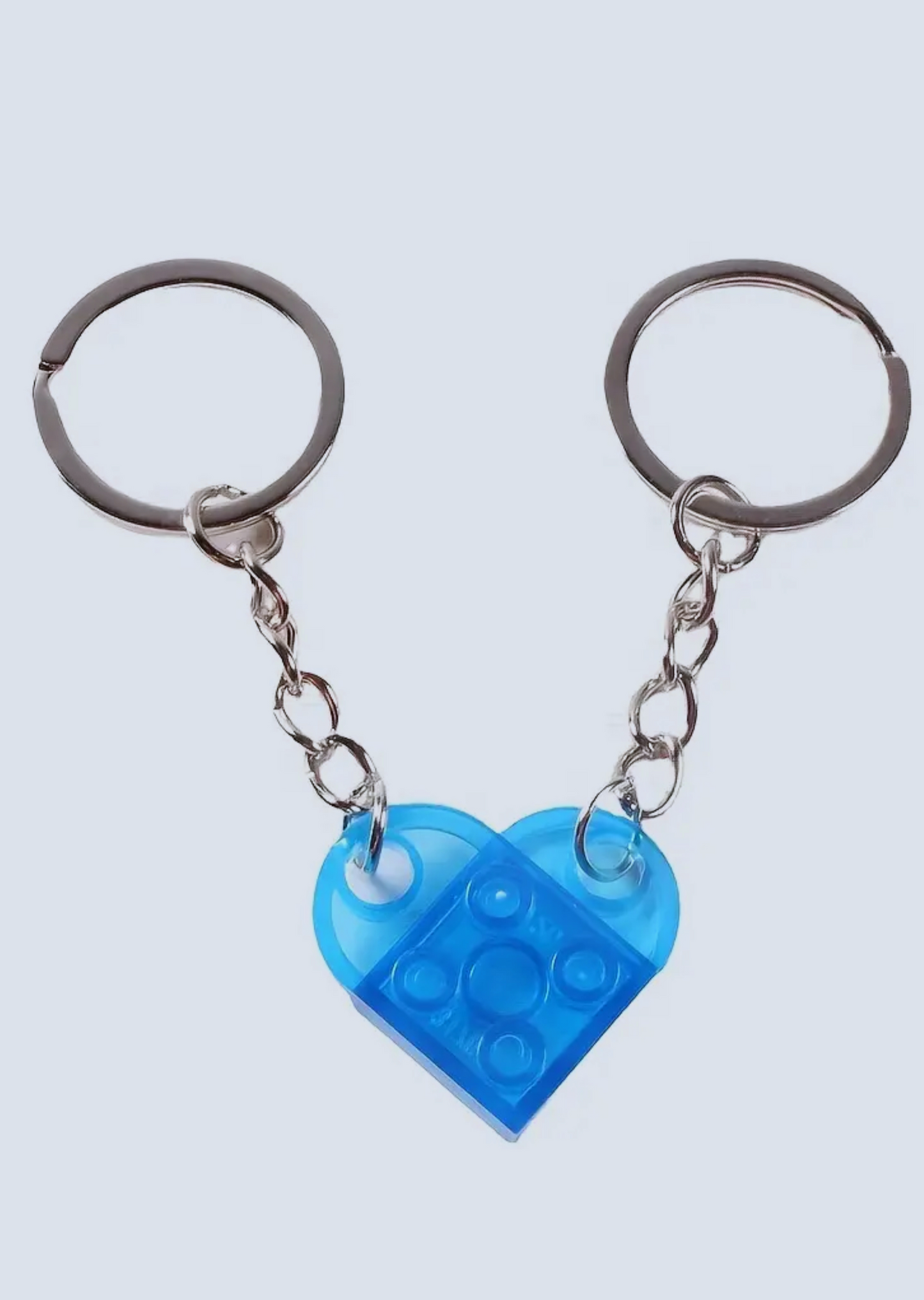 Matching Connecting Brick Keychains