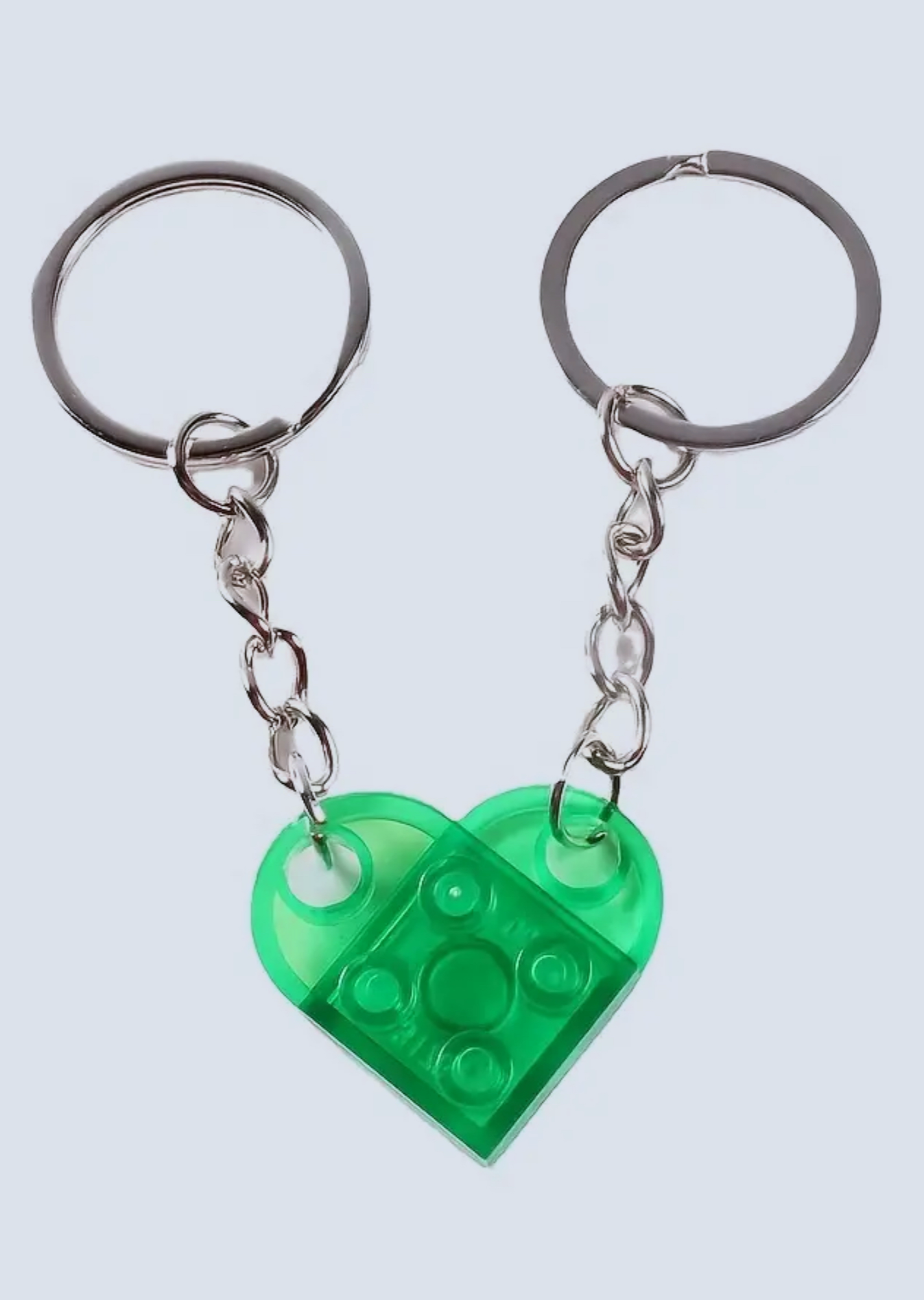 Matching Connecting Brick Keychains