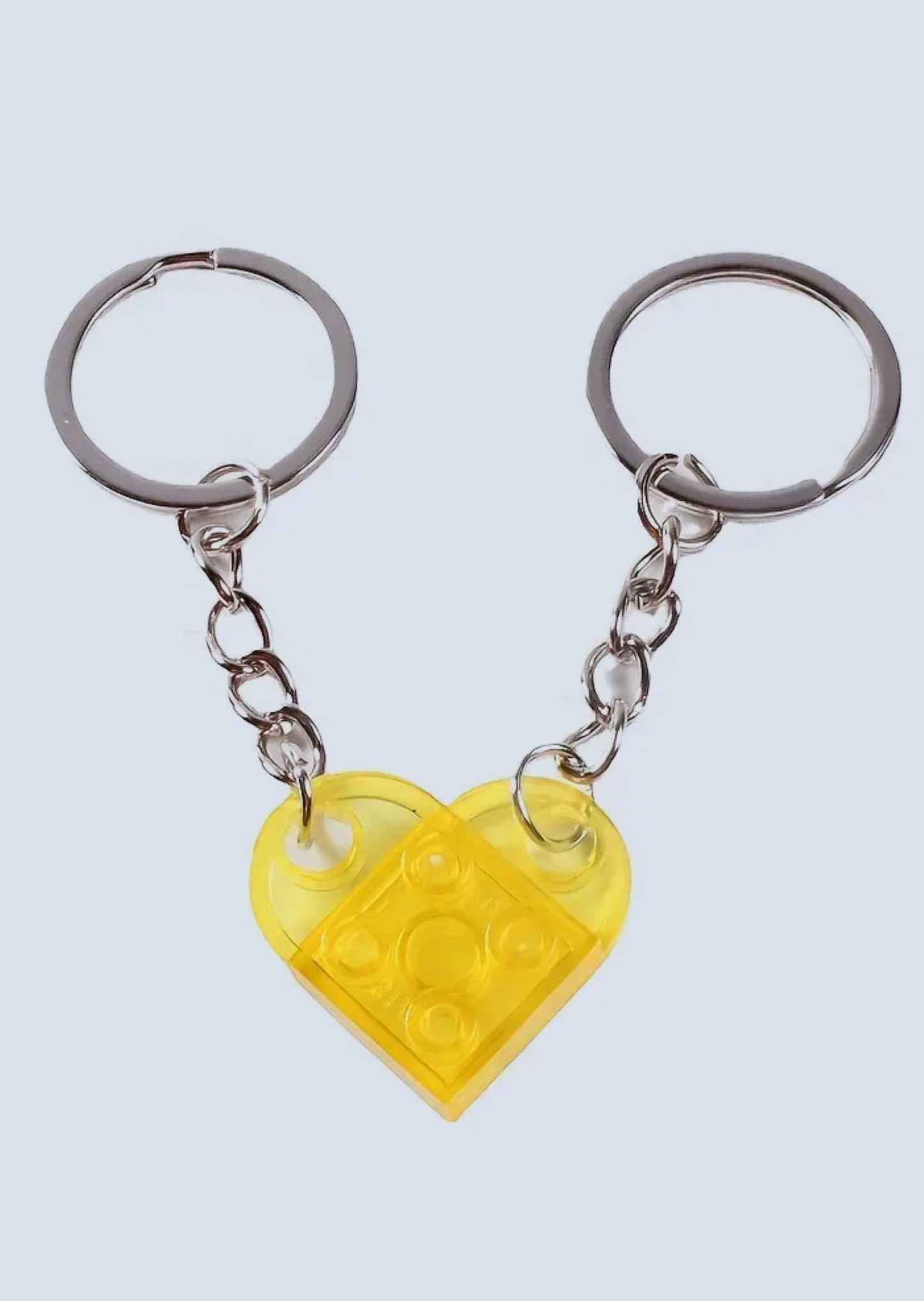 Matching Connecting Brick Keychains