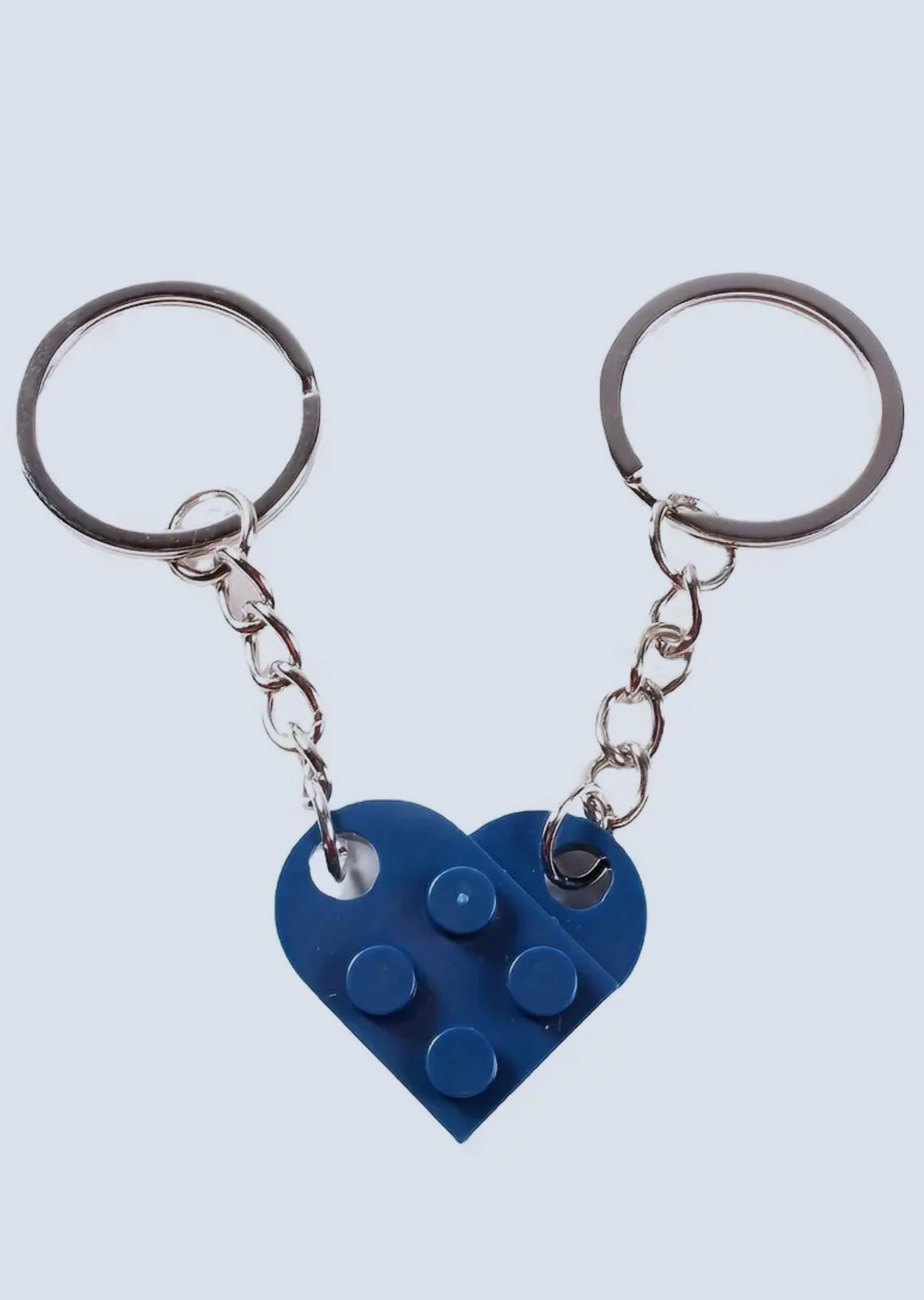 Matching Connecting Brick Keychains