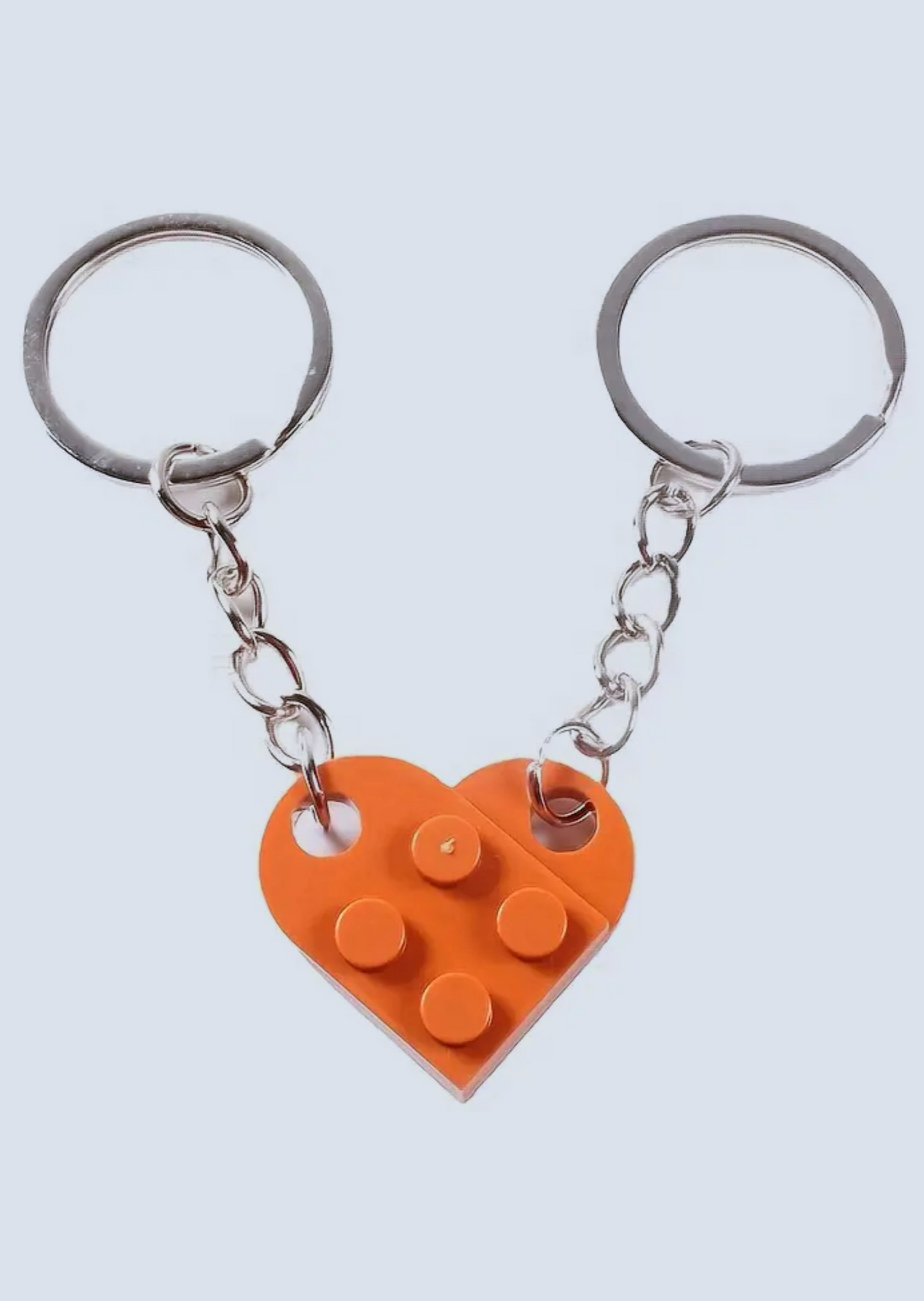 Matching Connecting Brick Keychains