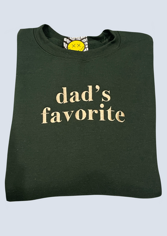 Dad's Favorite Embroidery