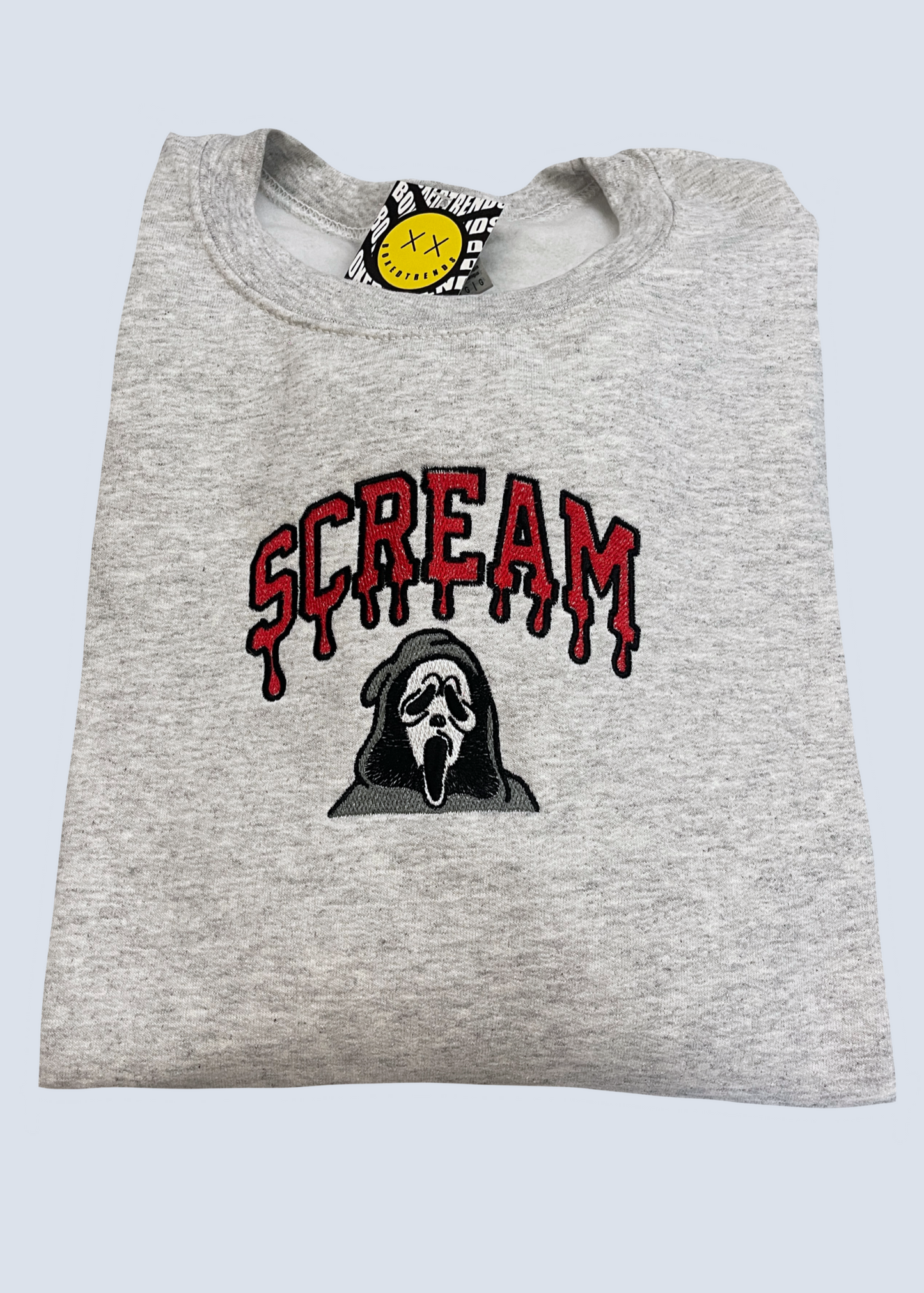 SCREAM Spellout Embroidery