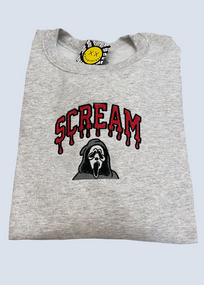 SCREAM Spellout Embroidery